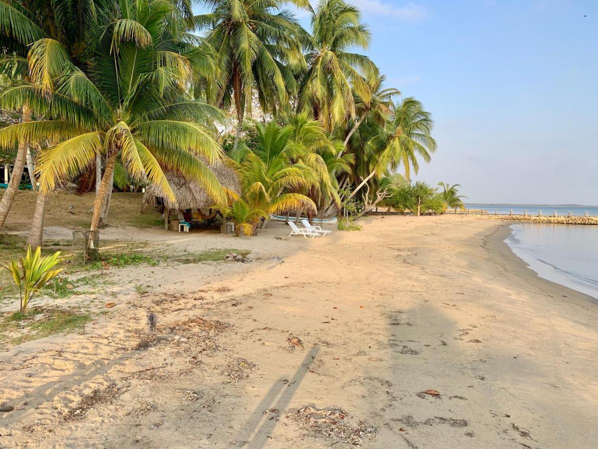 Casita Caribe en reserva natural, playa privada, kayaks, wifi, aire acondicionado Villa San Onofre Exterior foto